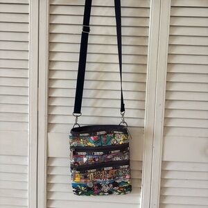 Multicolor Amy Davis for LeSportsac Crossbody Bag - Hawaii theme